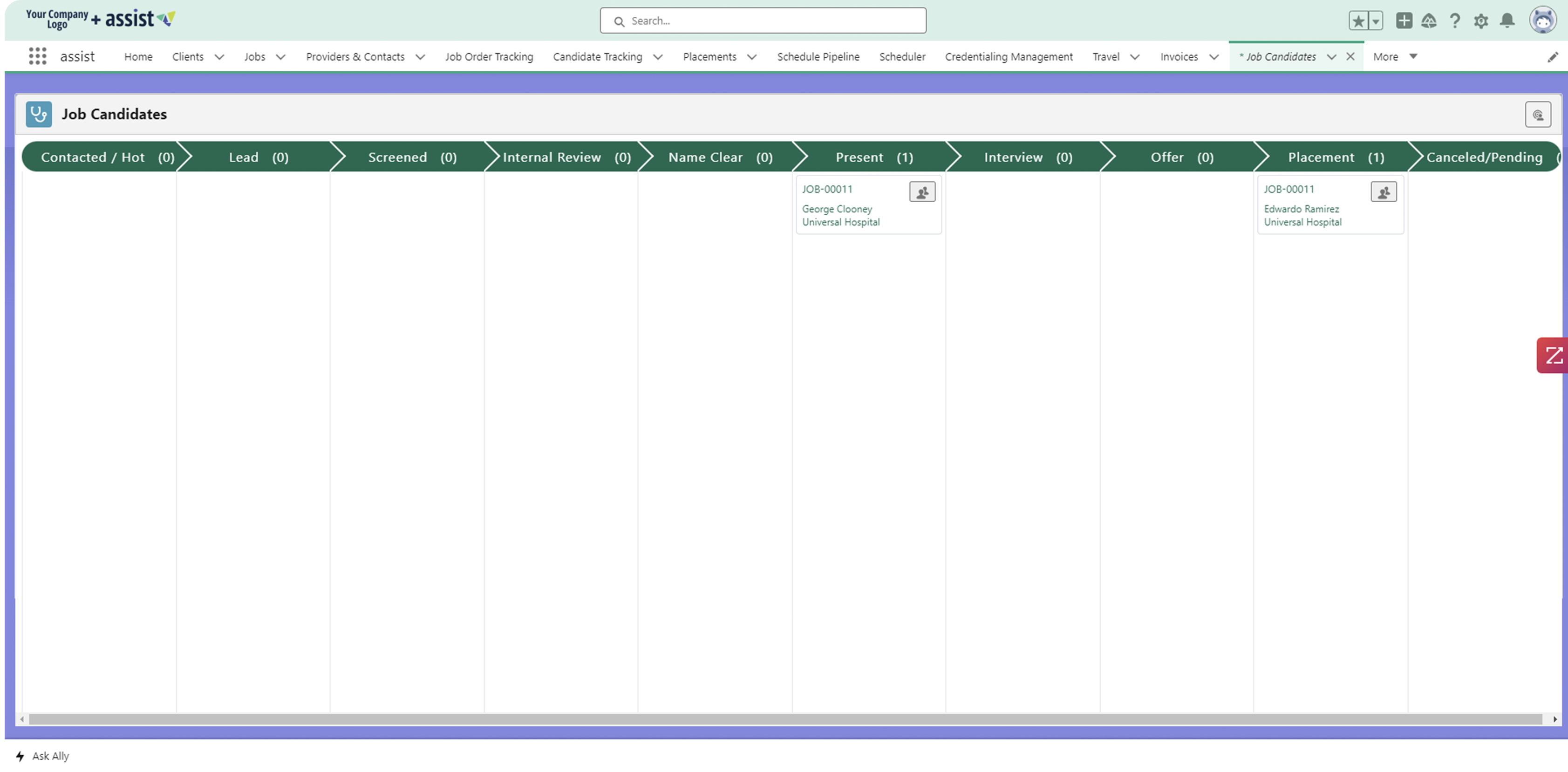 Notes Screen
